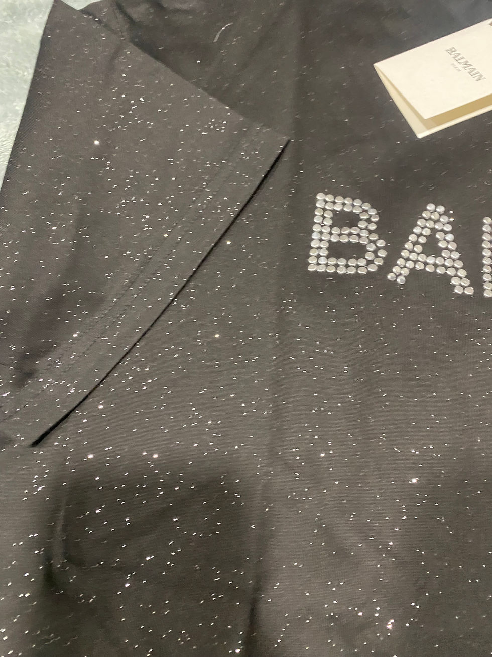 Thumbnail: Balmain tees black or white.       s,m,l,xl,