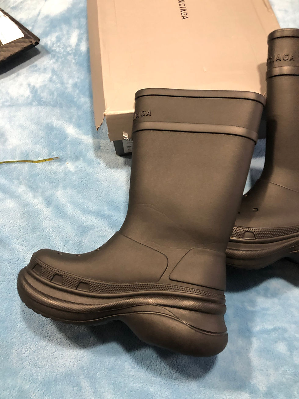 Thumbnail: Balenciaga Boot Crocs.  size 41 only