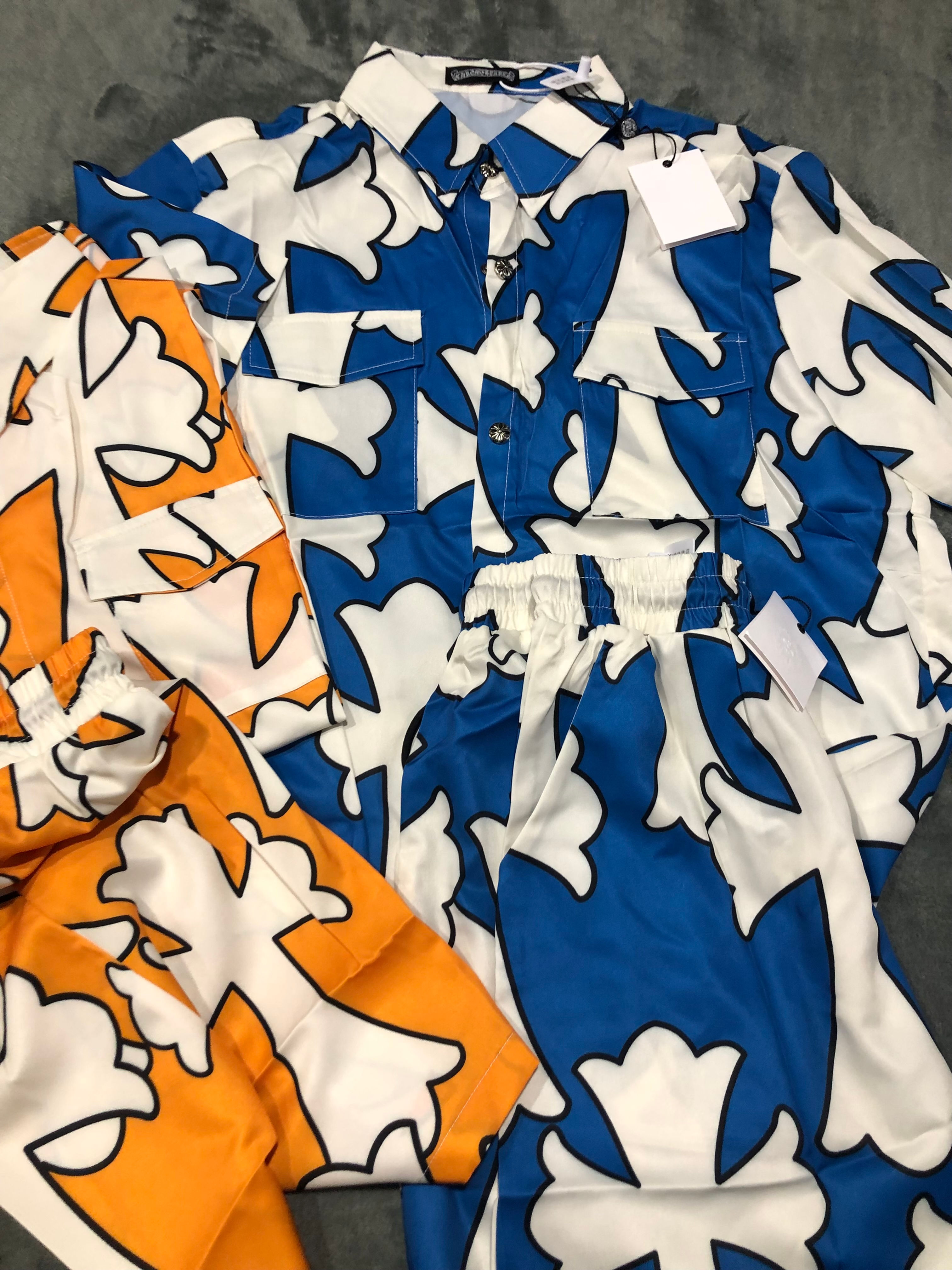 Chrome Hearts short set.   s,m,l,xl,