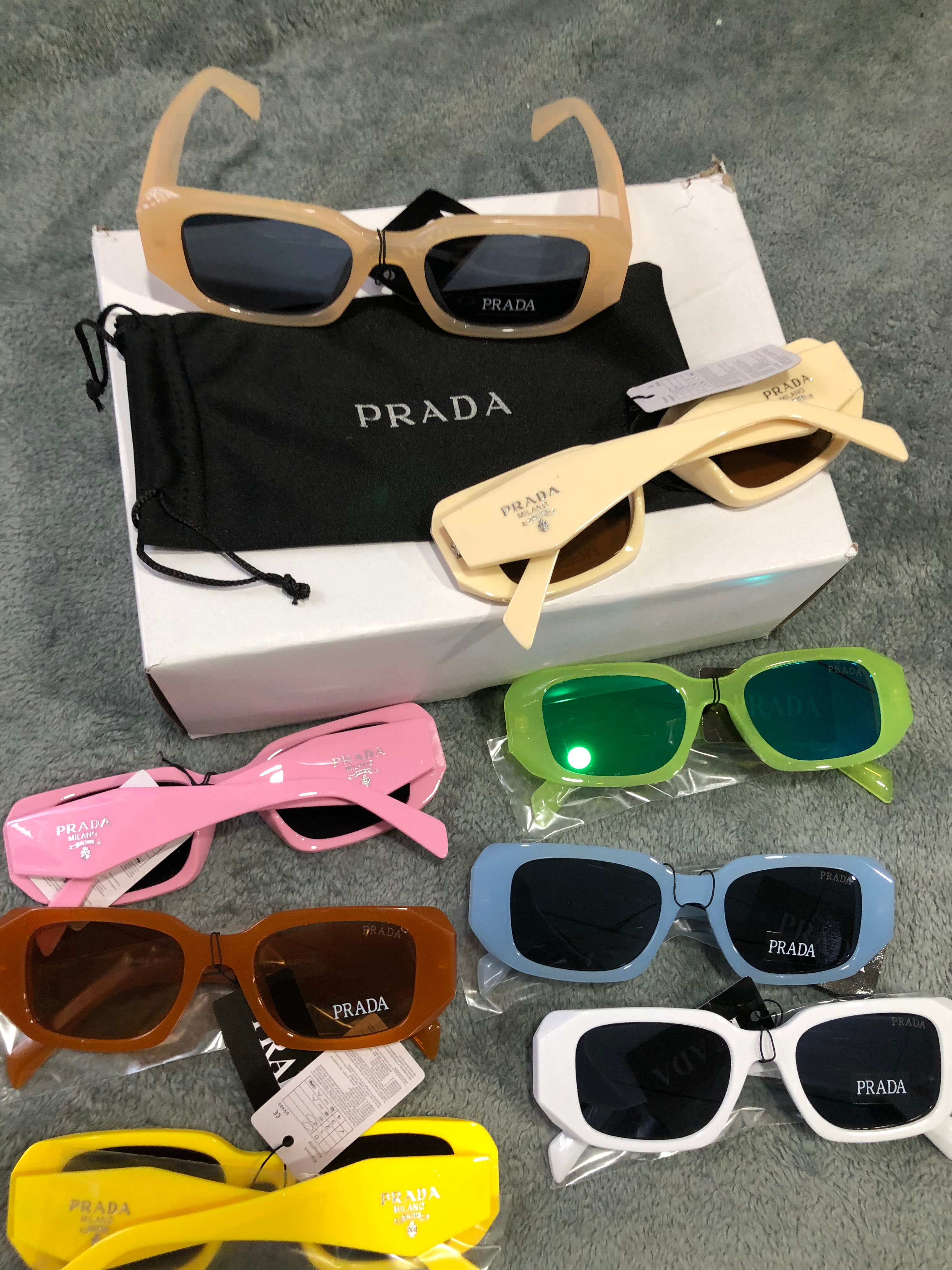 colored prada.             #76