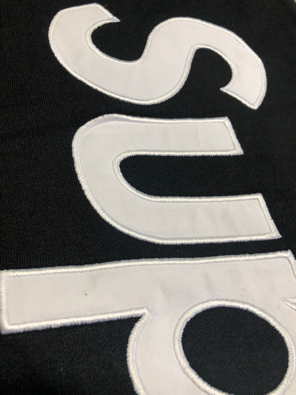 Thumbnail: Black Supreme sweats.      s,m,l,xl,