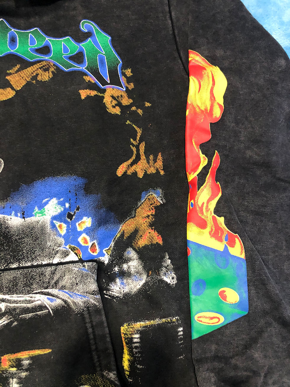 Thumbnail: Black Godspeed hoodie.