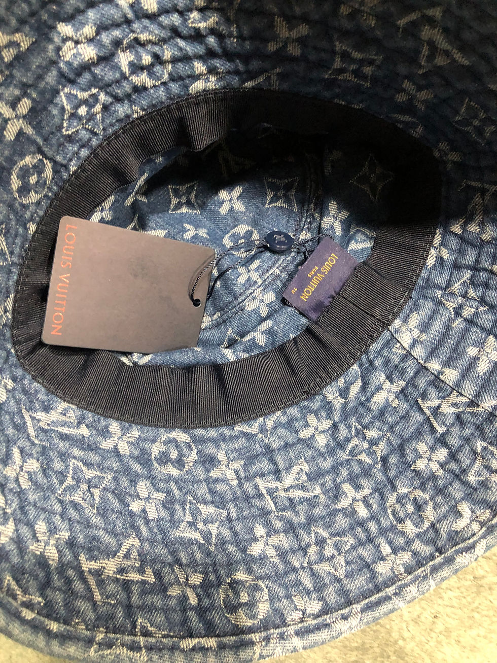 Thumbnail: Jean bucket hats,     blue or black