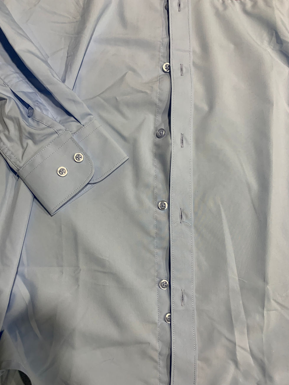 Thumbnail: long sleeve blue Prada shirt