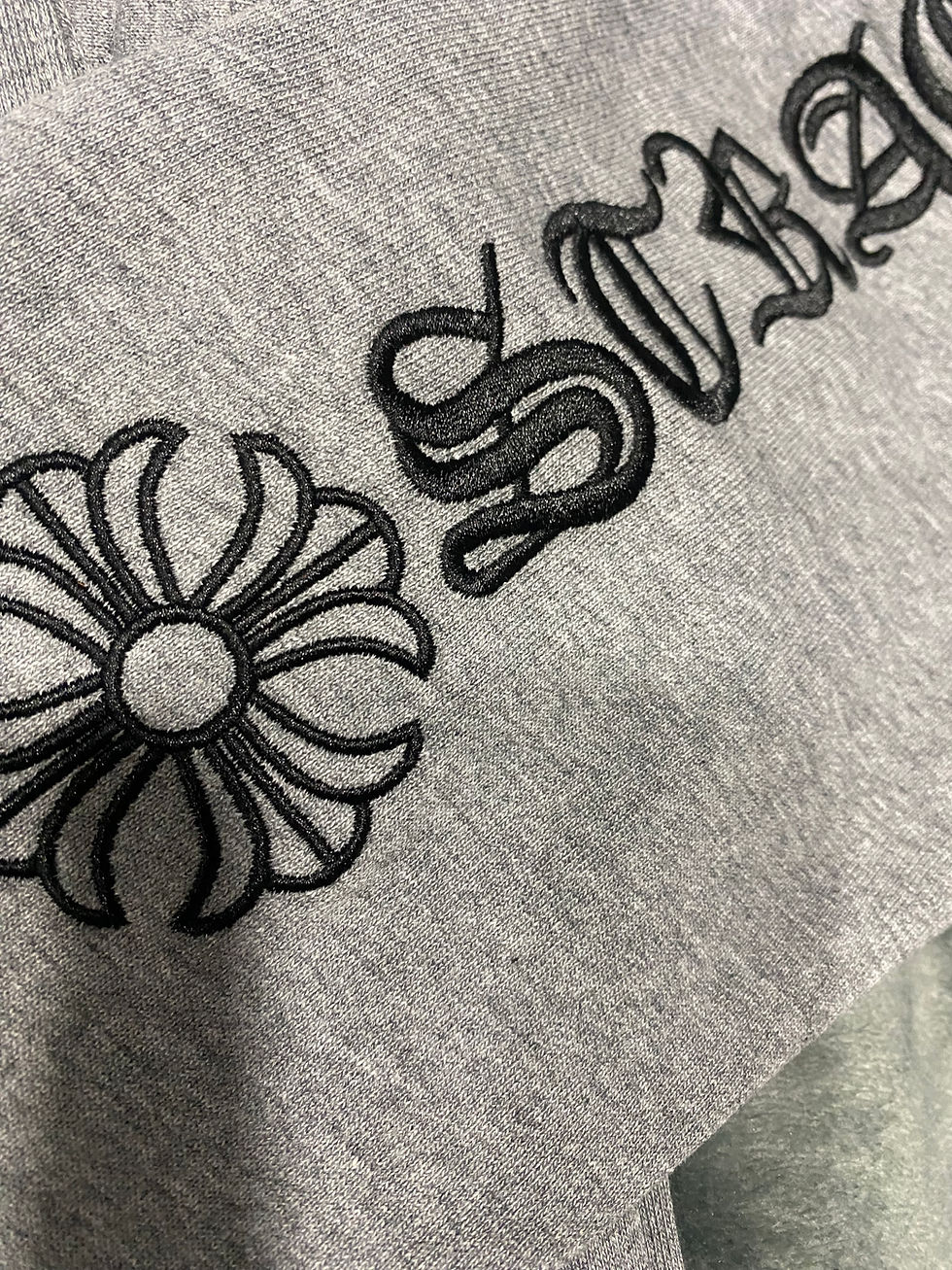 Thumbnail: CHROME HEARTS HOODIES.  black back in stock