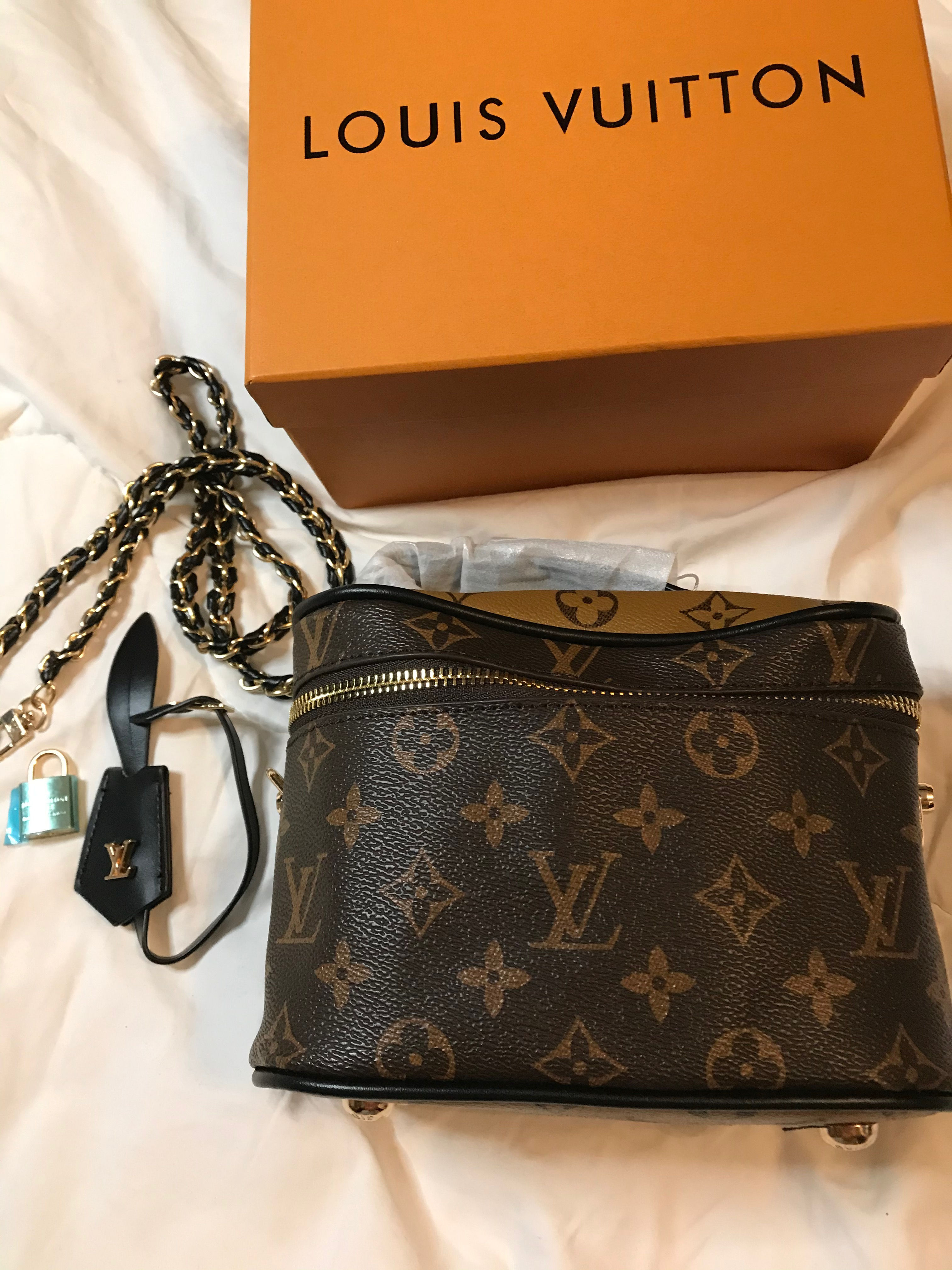 small square Lv bag