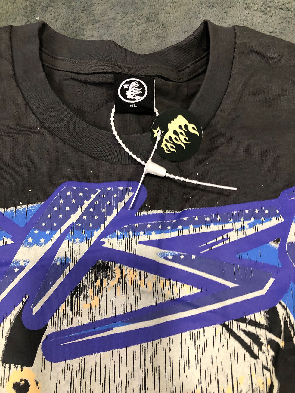 Thumbnail: Hellstar tee.   #3.     s,m,l,xl