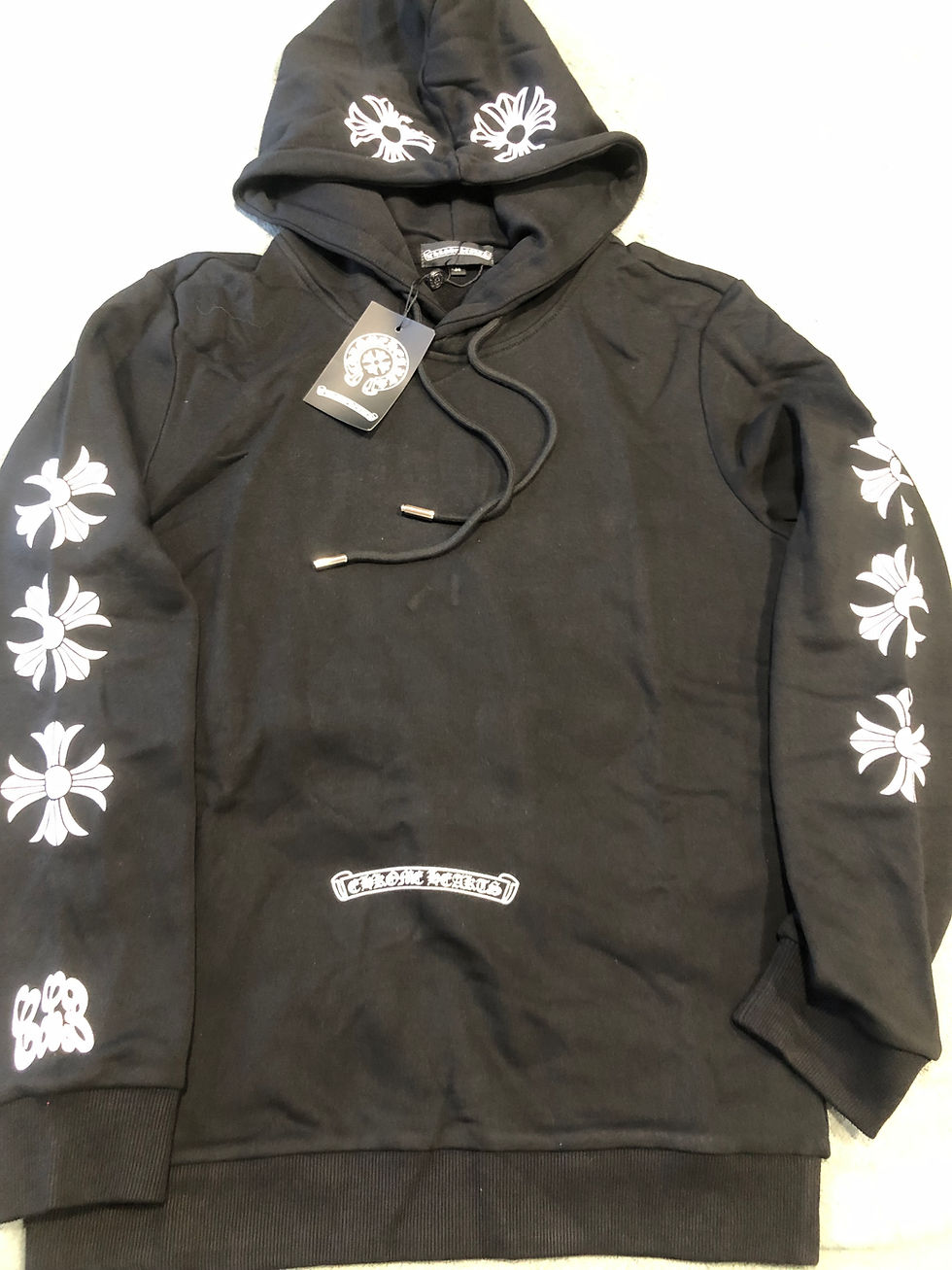 Thumbnail: Drake & chrome Hearts hoodie.