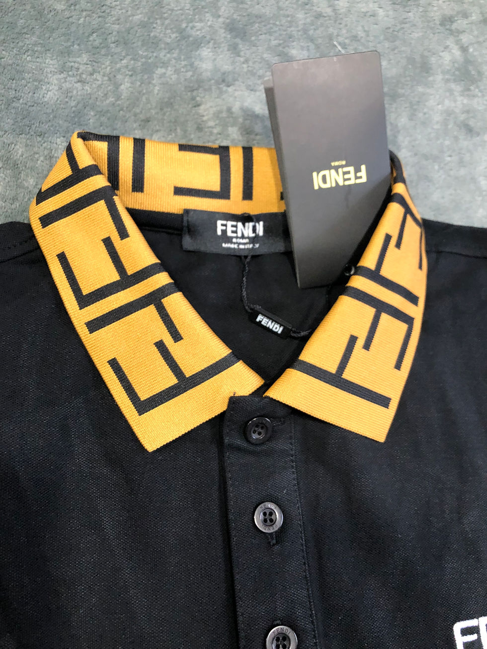 Thumbnail: Black or White FF Polo shirt.     s,m,l,xl,