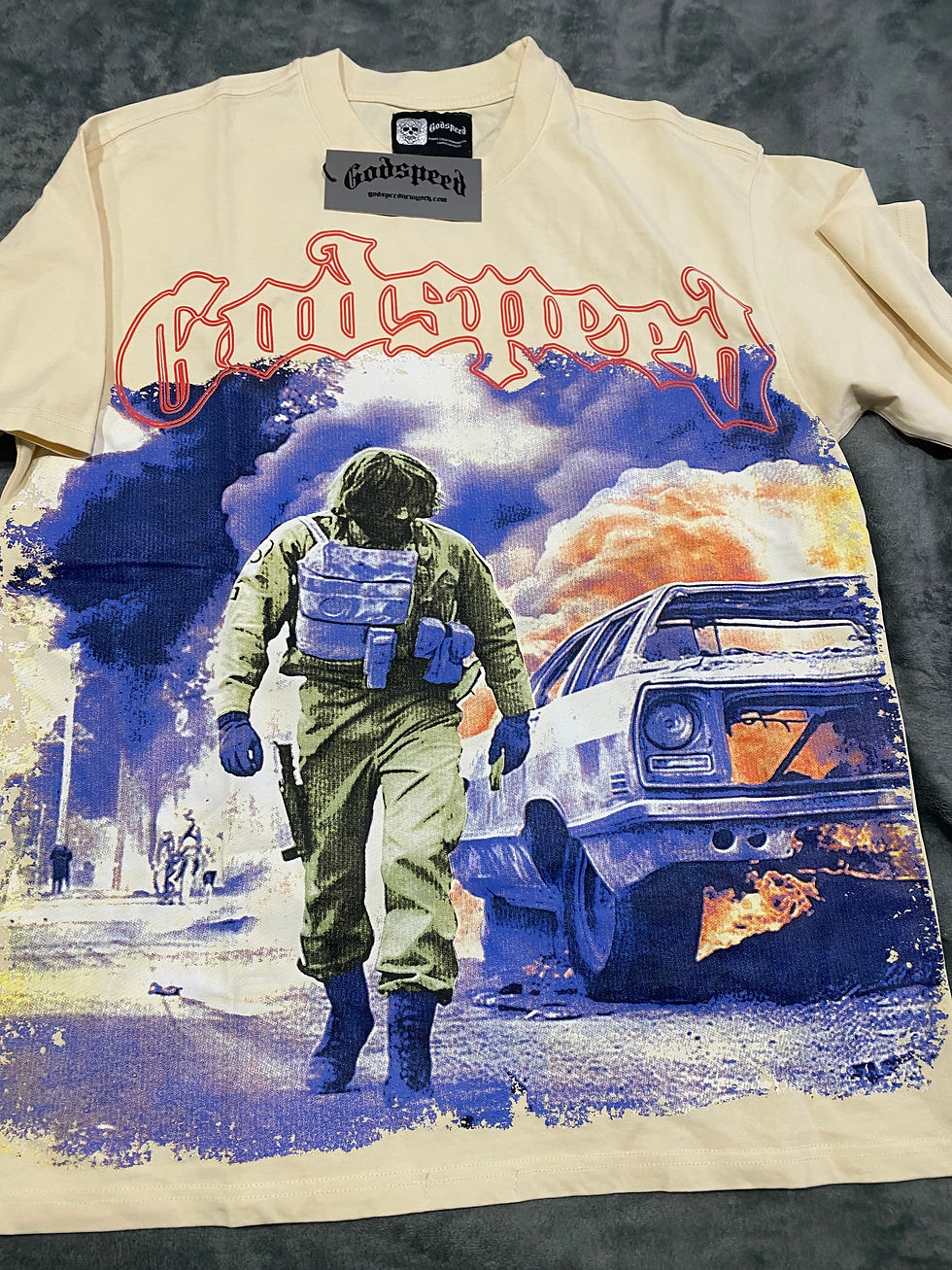 Thumbnail: Godspeed tee.#16      s,m,l,xl,