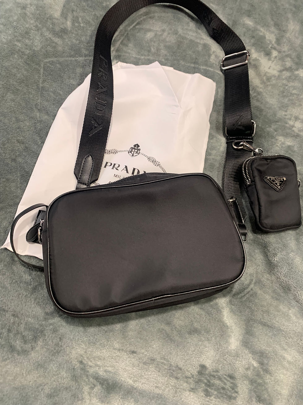 Thumbnail: BLACK PRADA CROSSBODY