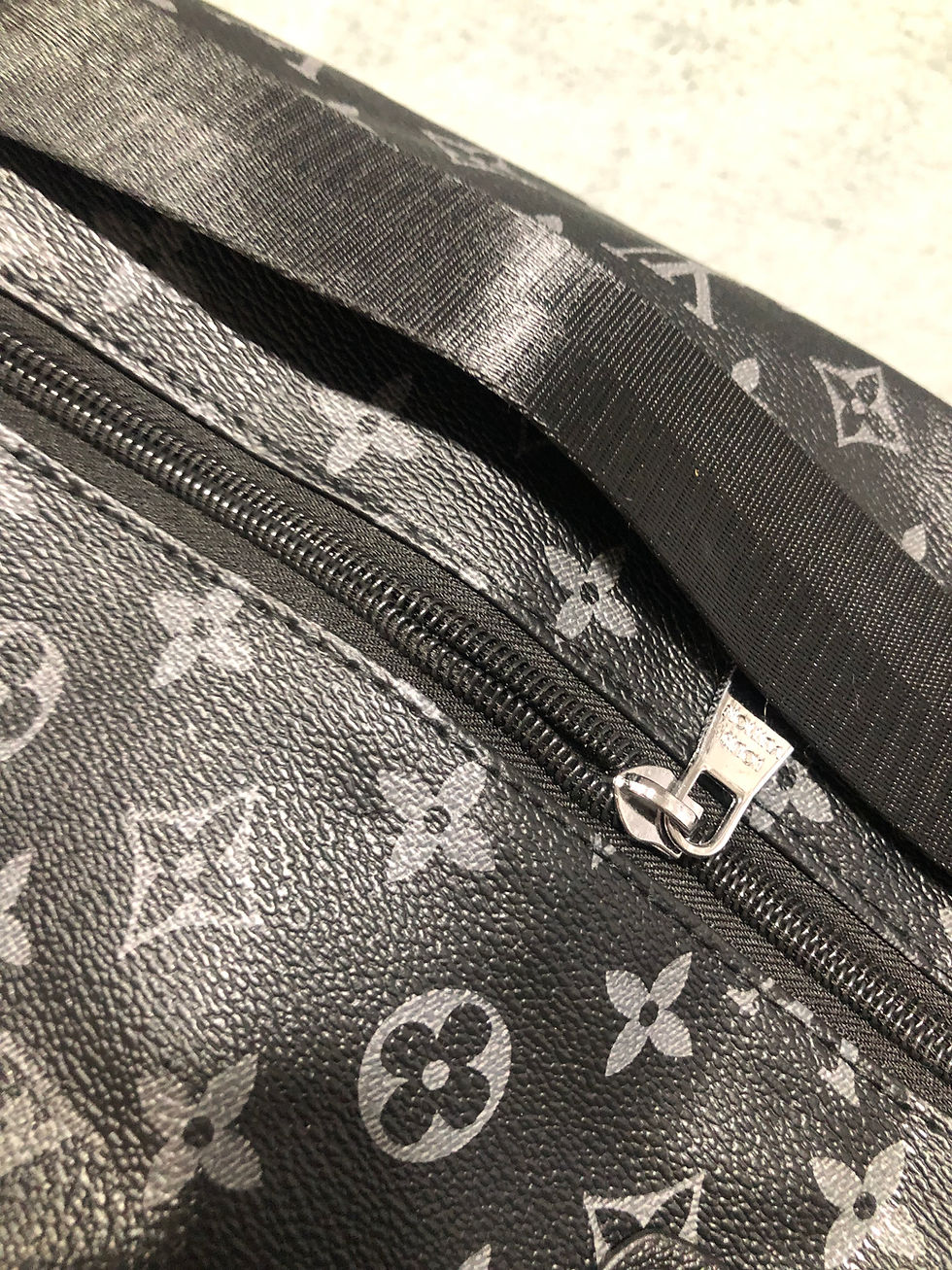 Thumbnail: black duffel bag
