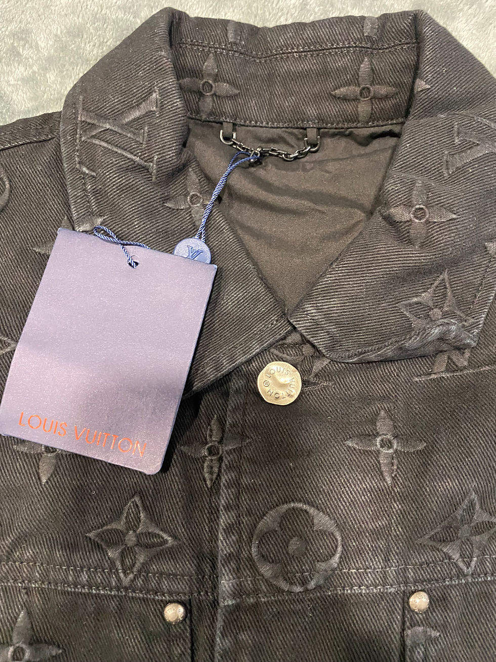 Thumbnail: JEAN JACKET.  XL,L, ONLY.