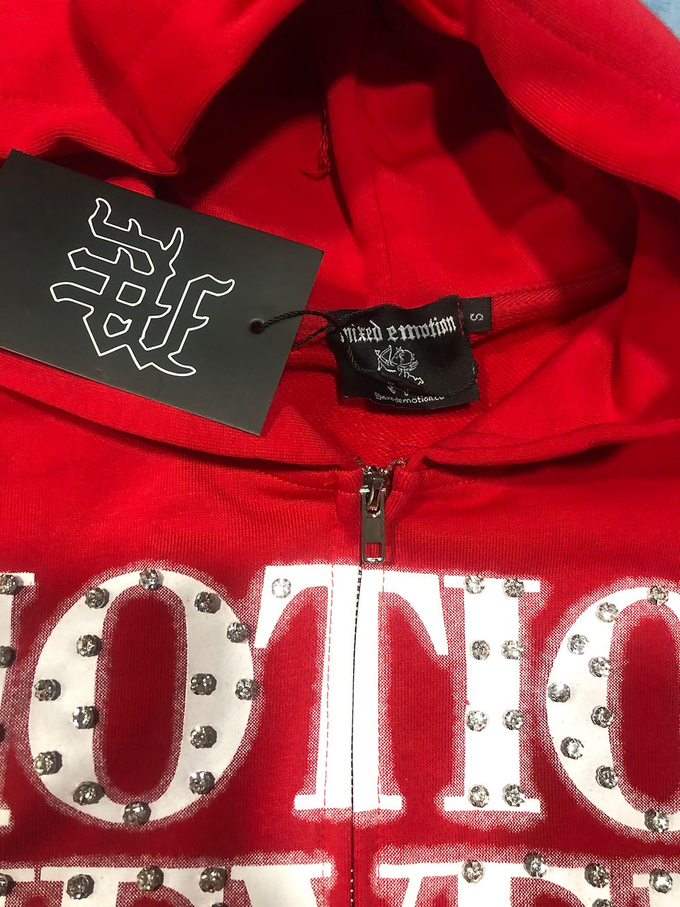 Thumbnail: Red Emotions hoodie