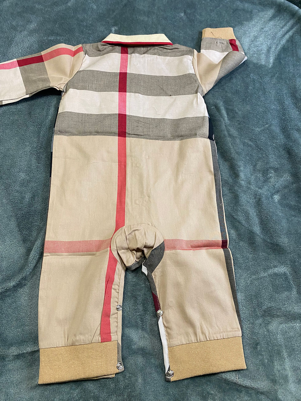 Thumbnail: Baby bur onesie.