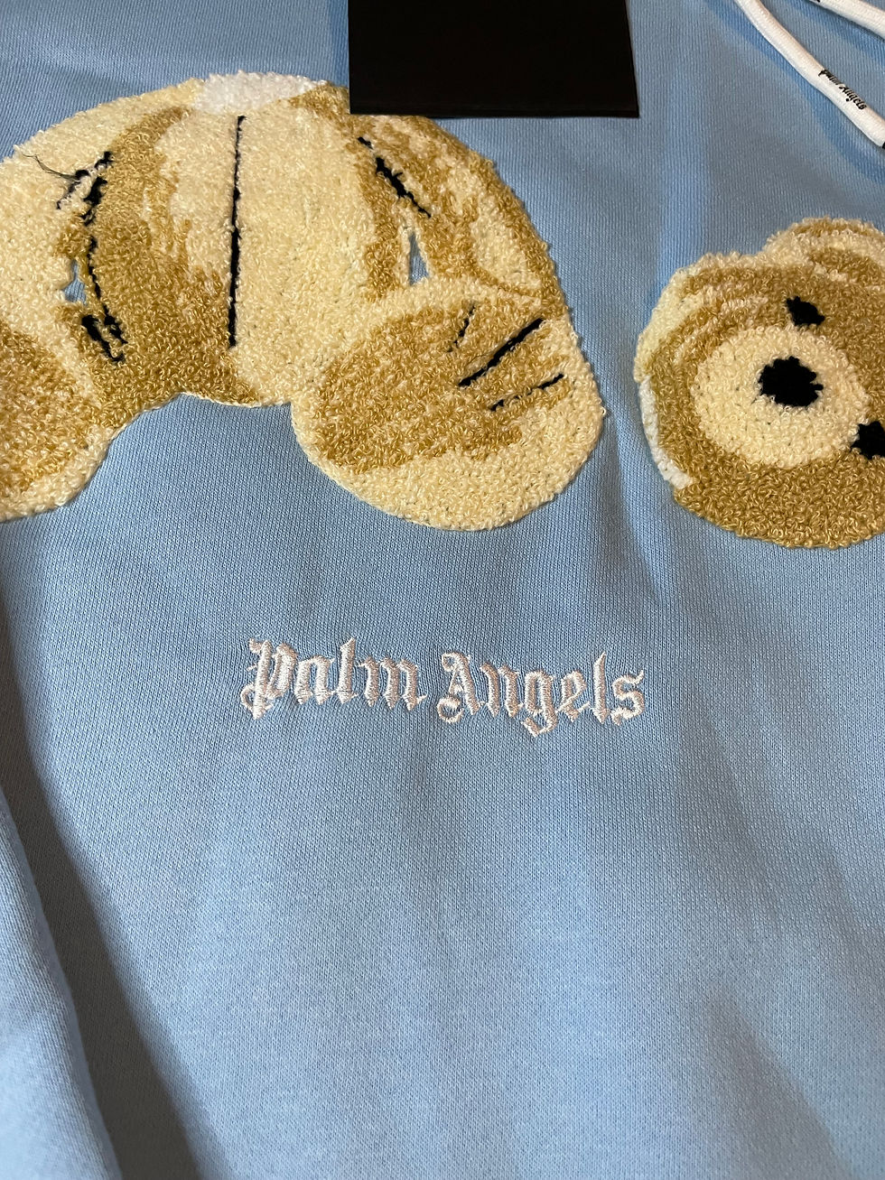 Thumbnail: Baby Blue Palm Angels Hoodie.     2X/xl only