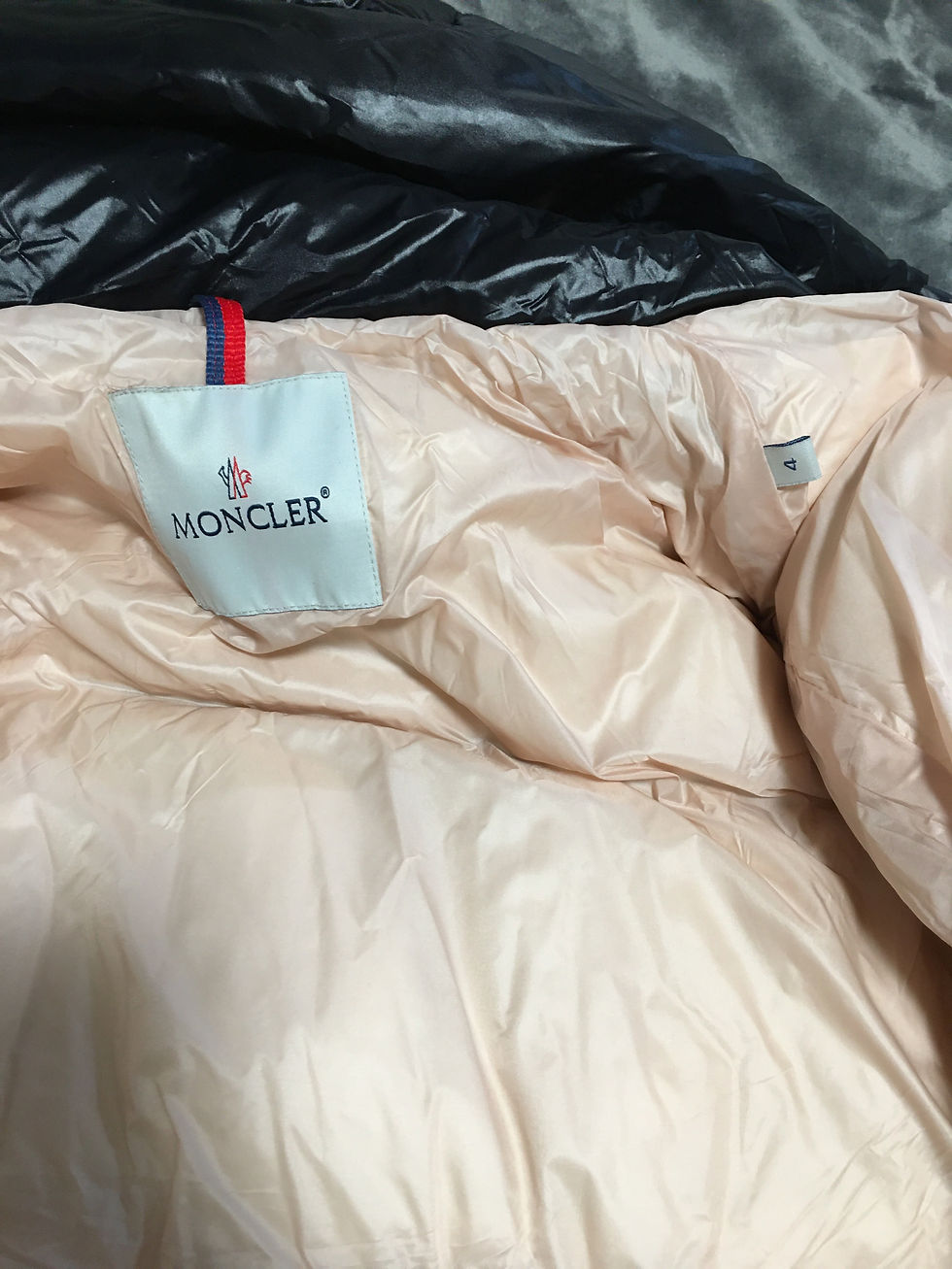 Thumbnail: moncler puffy coat.     only sizes 1,2, left