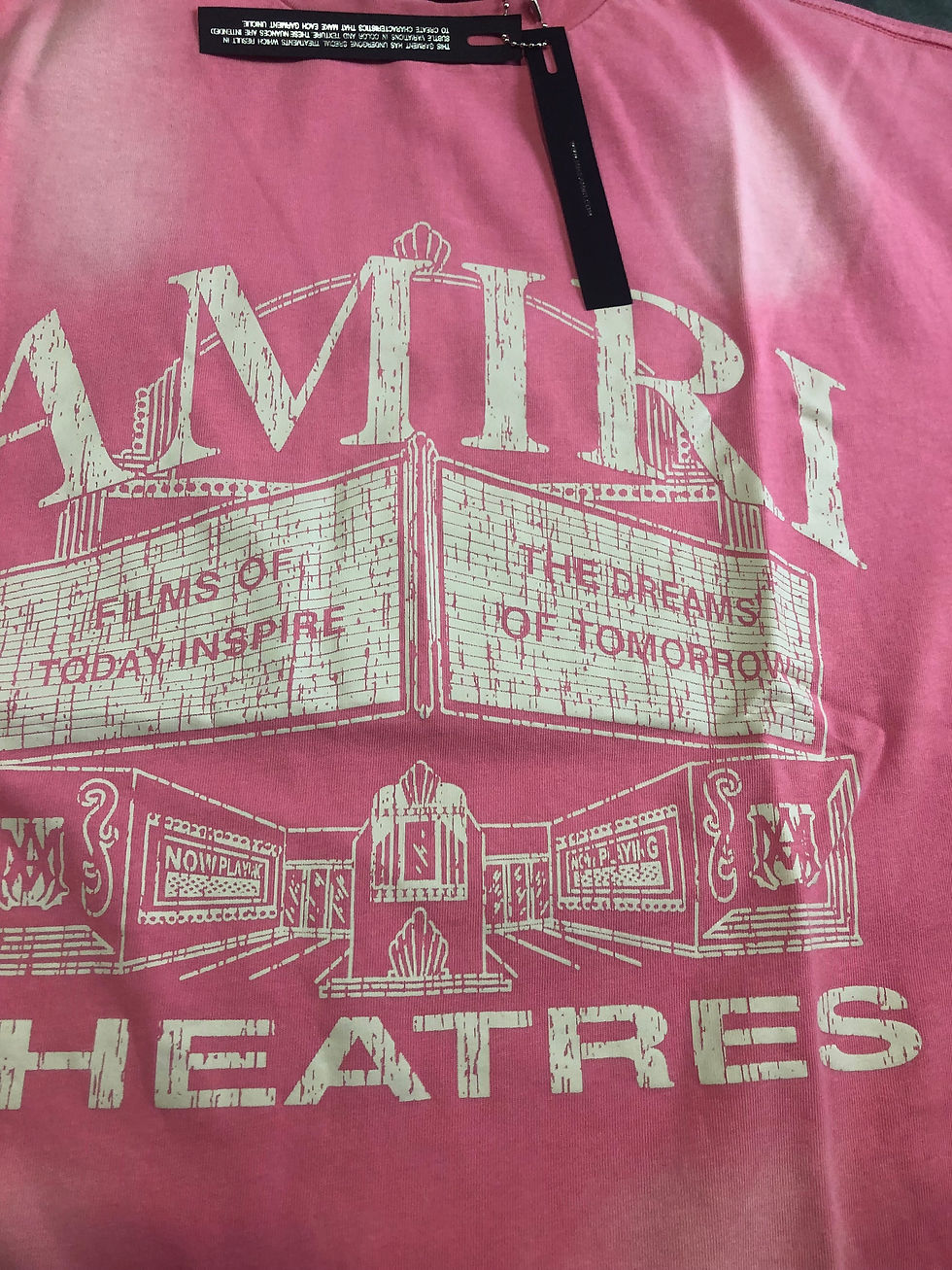 Thumbnail: Pink Amiri tee.    sold out