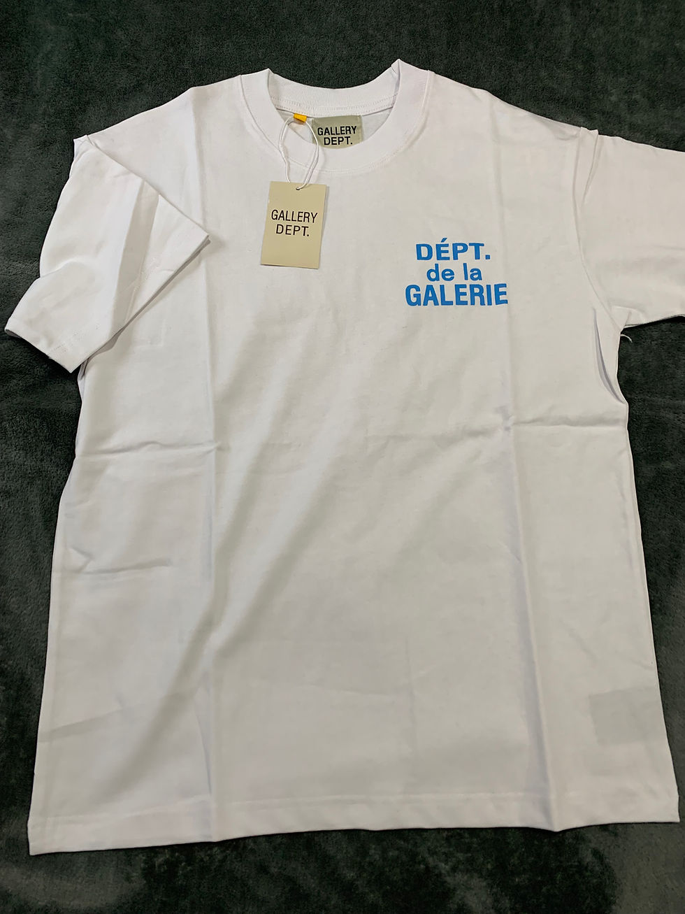 Thumbnail: Dept de la Gallerie tees.  black or white