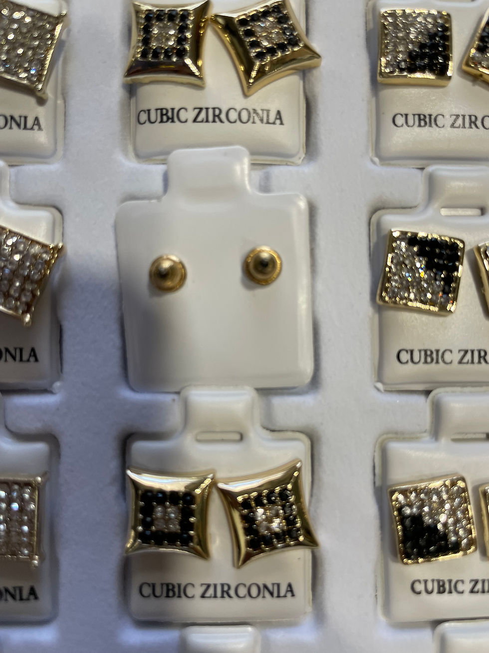 Thumbnail: cubic zirconia  earrings