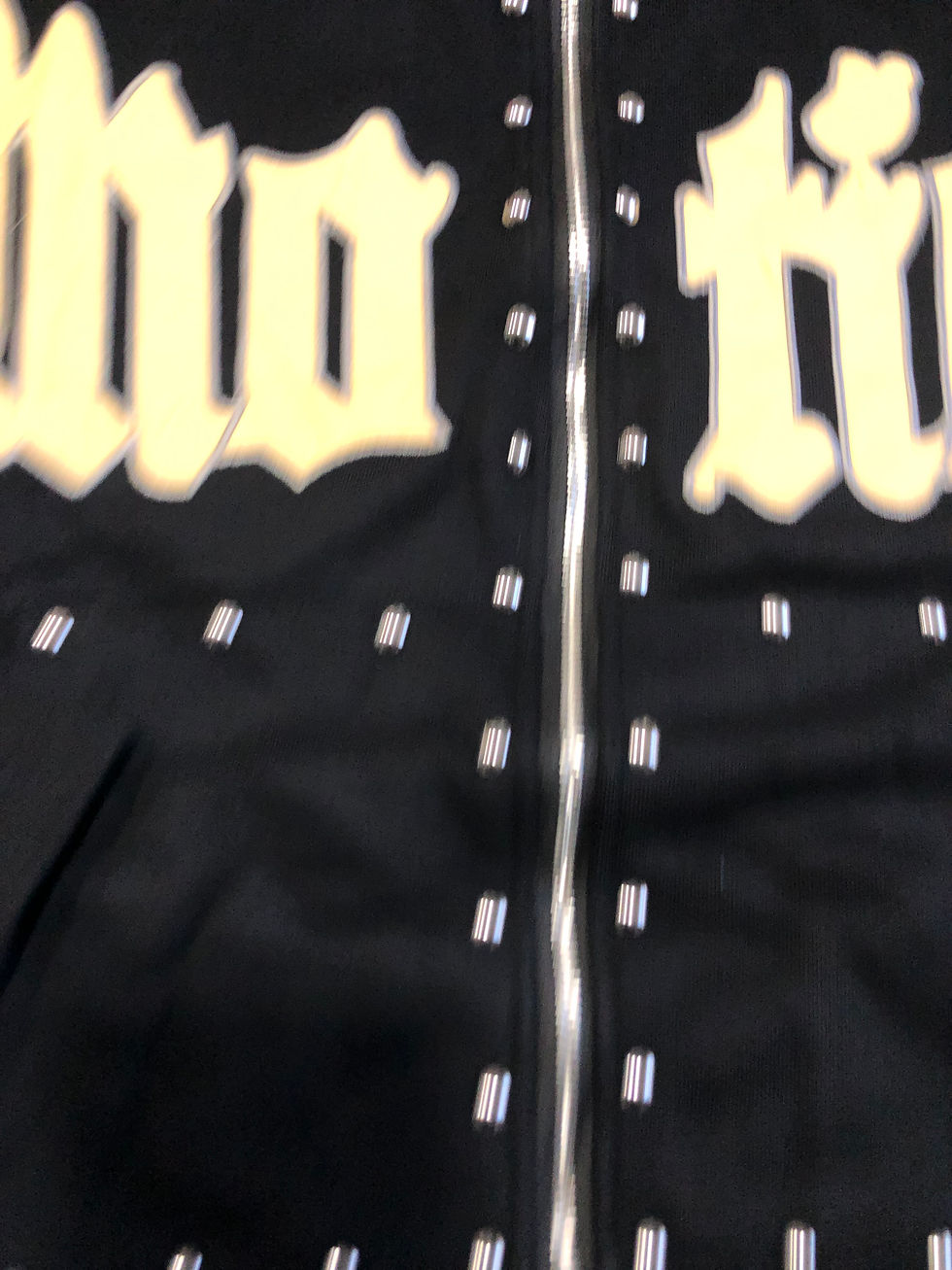 Thumbnail: Black studded Emotion Hoodie