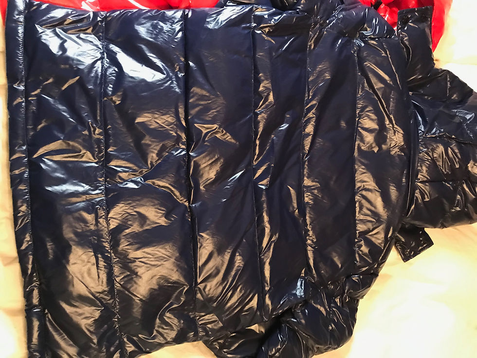 Thumbnail: blue Moncler Maya. SIZE 5 ONLY LEFT