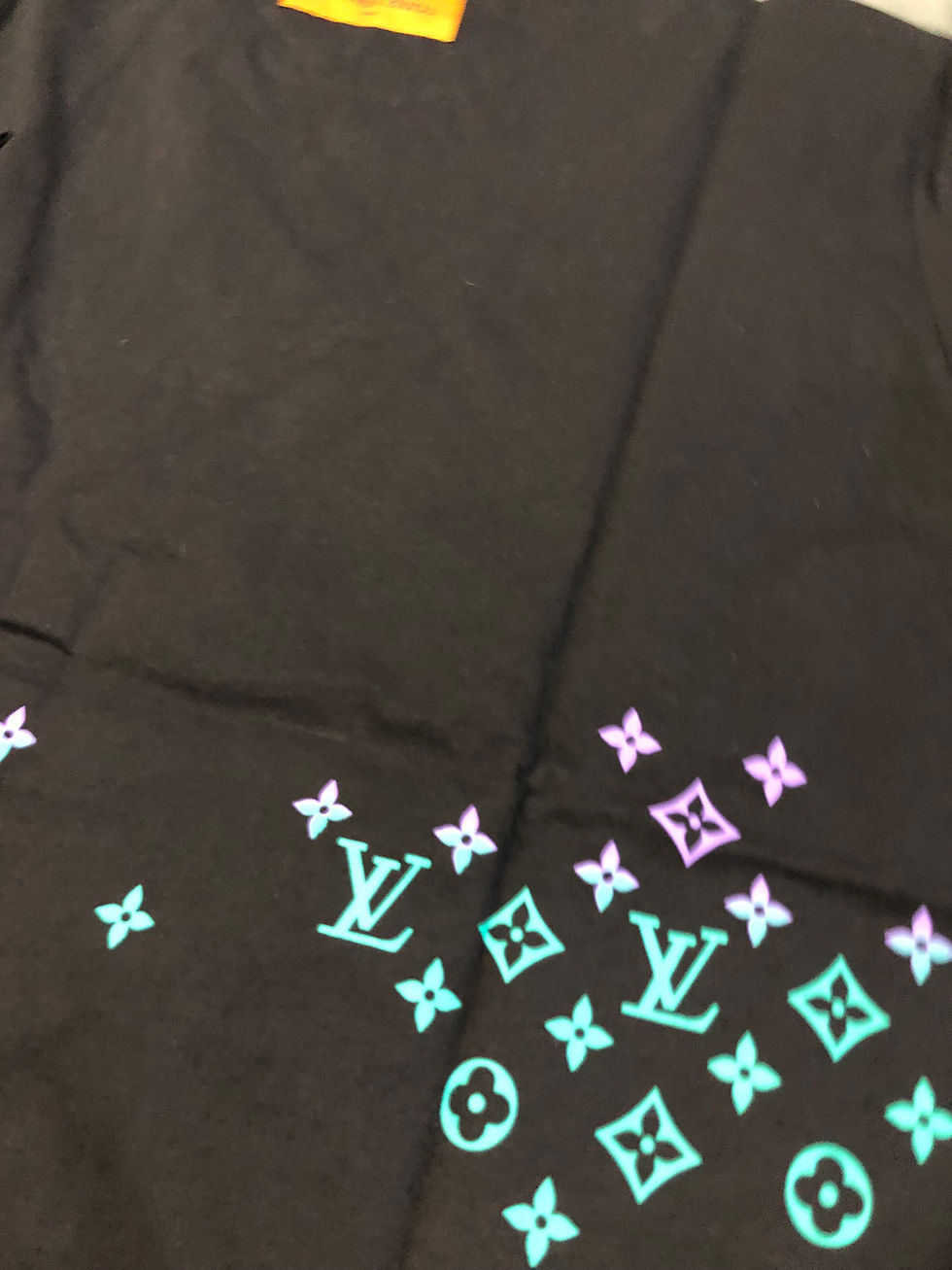 Thumbnail: Dope black LV tee.     s,m,l,xl,