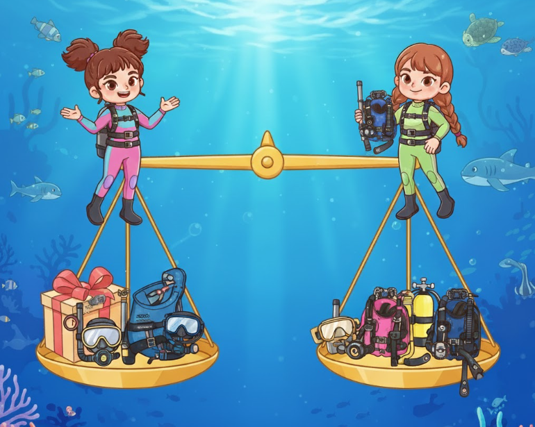 💖 Diver's Math: มือหนึ่งมันเริ่ด หรือมือสองมันปัง? ✨