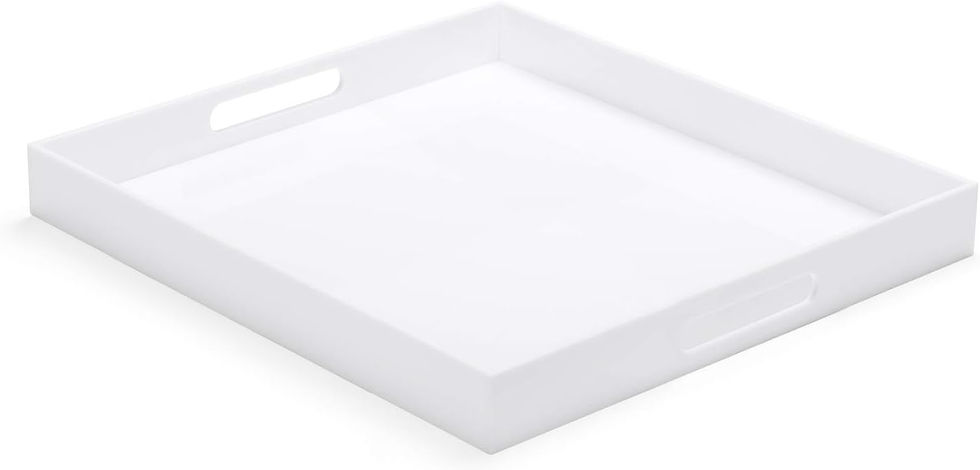 Thumbnail: Extra Large Acrylic Serving Tray Rental