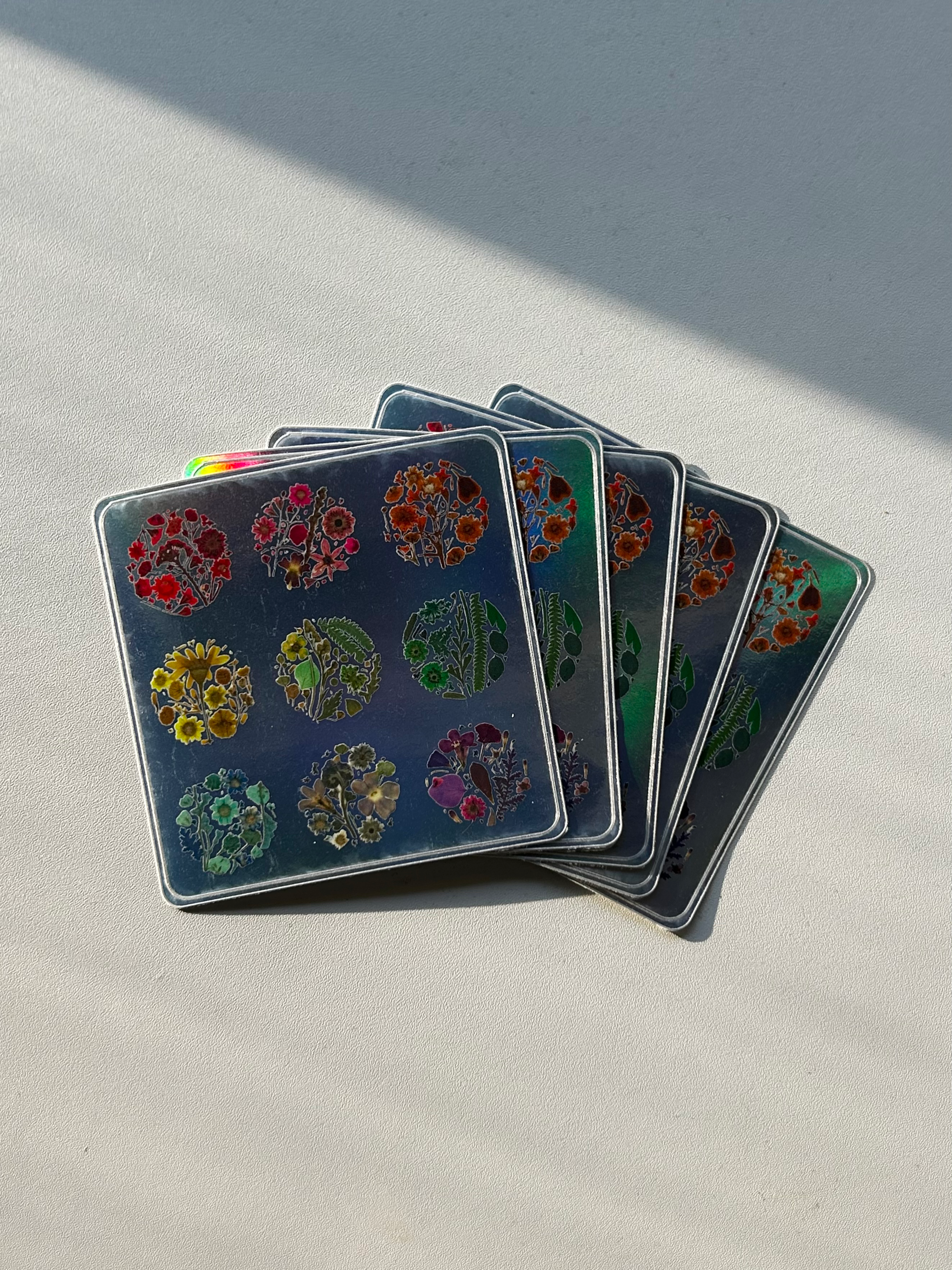 Nature’s Palette Holographic Sticker