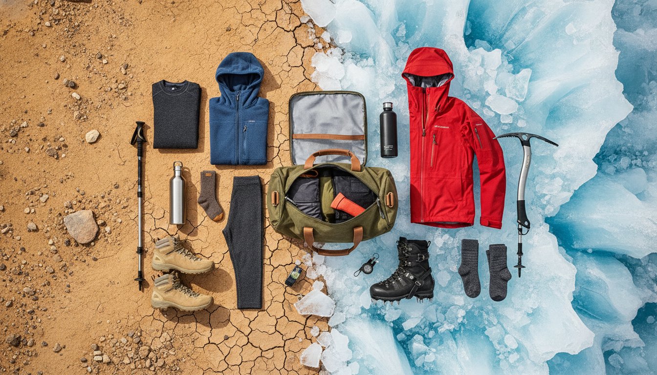 hiking equipment