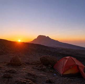 Sunrise over Kilimanjaro