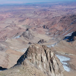 The Anti Atlas Mountains from Mount Siroua