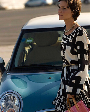 Girl with Cooper Mini