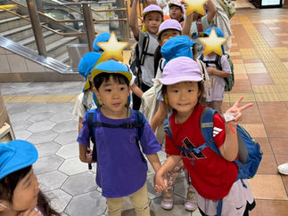 幼児組遠足🚃