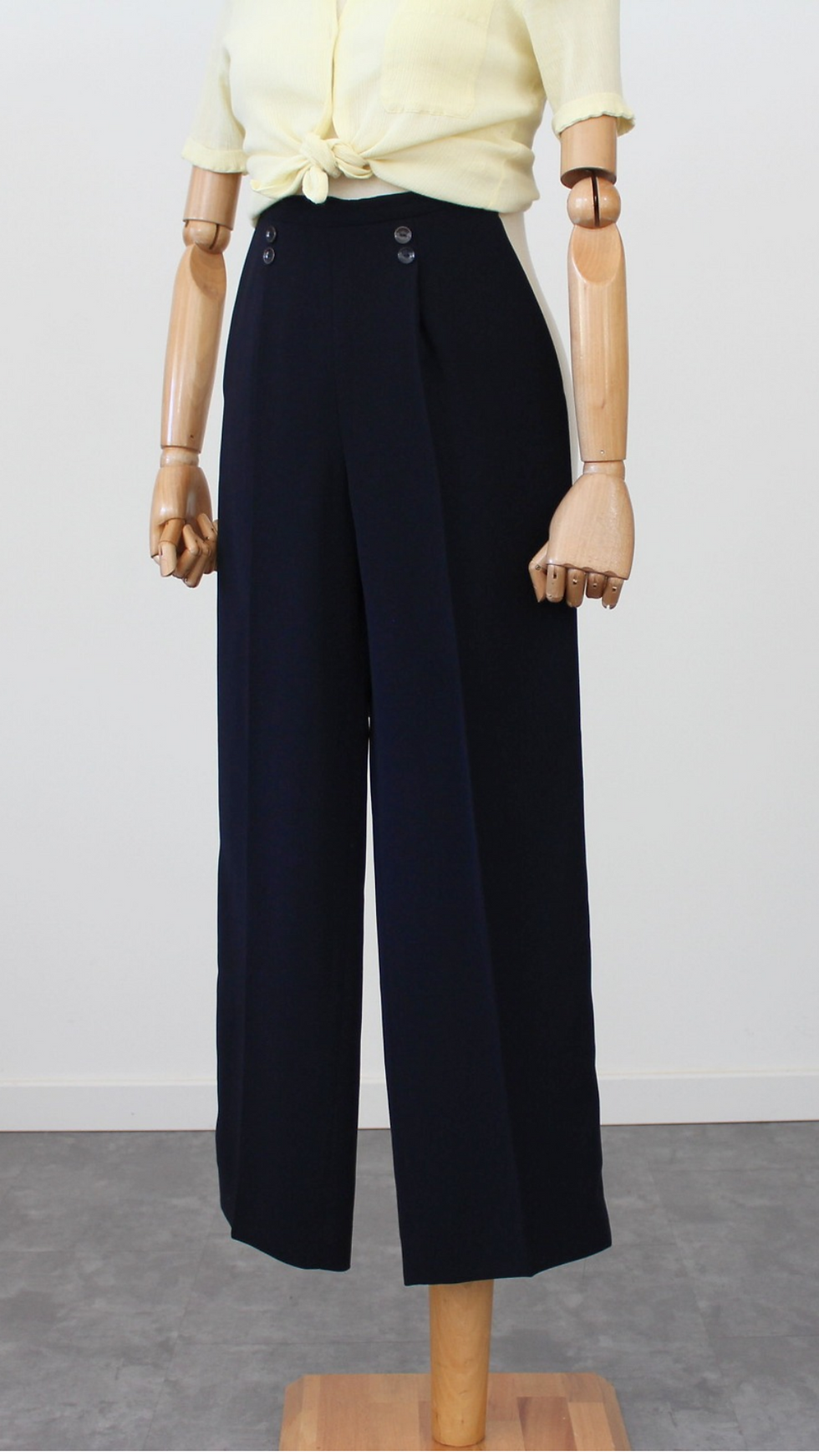 Miniature : Pantalon taille haute années 90 - Convient jusqu'au 32/34