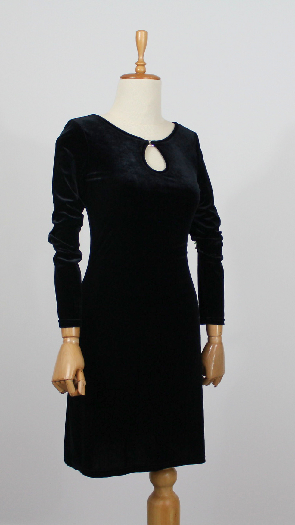 Miniature : Robe courte velours 90's - Taille jusqu'au 36/38