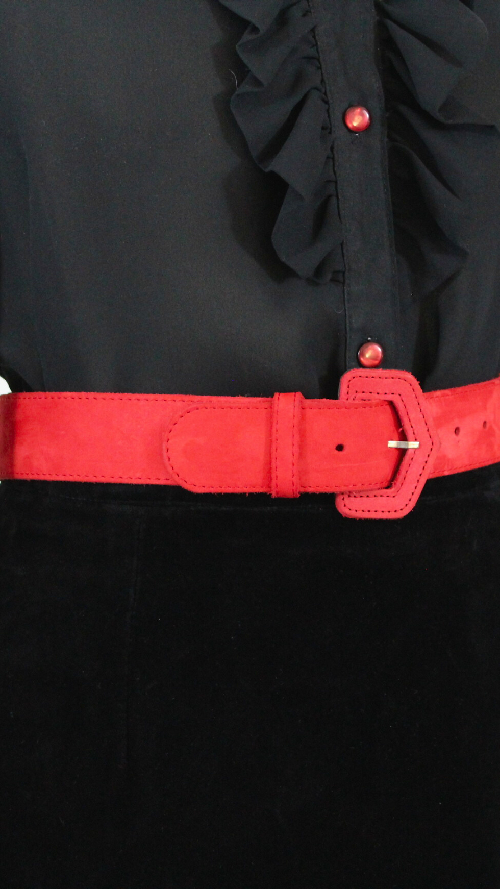 Miniature : Ceinture large nubuck