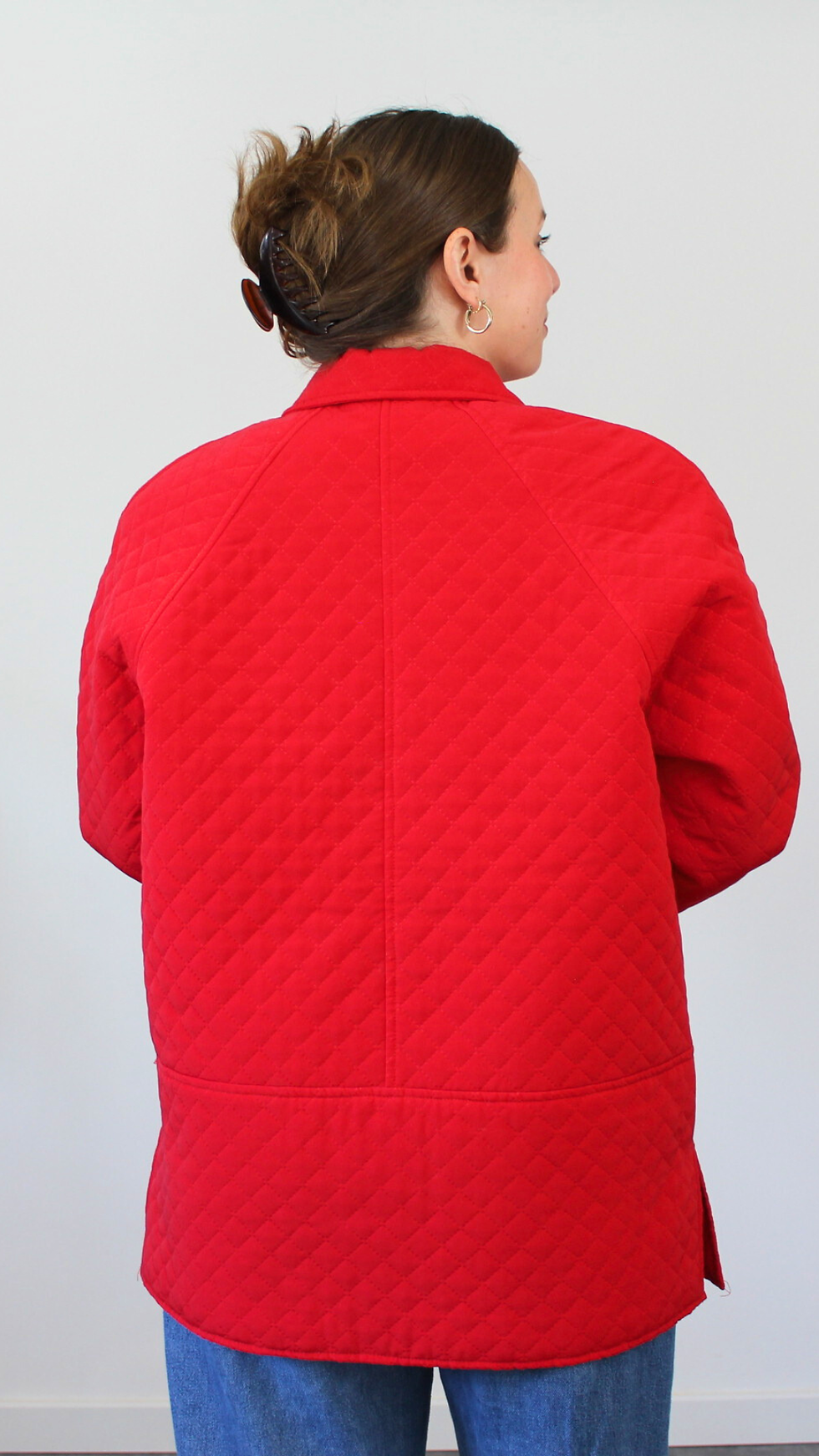 Miniature : Veste matelassée années 80 - Convient jusqu'au 48