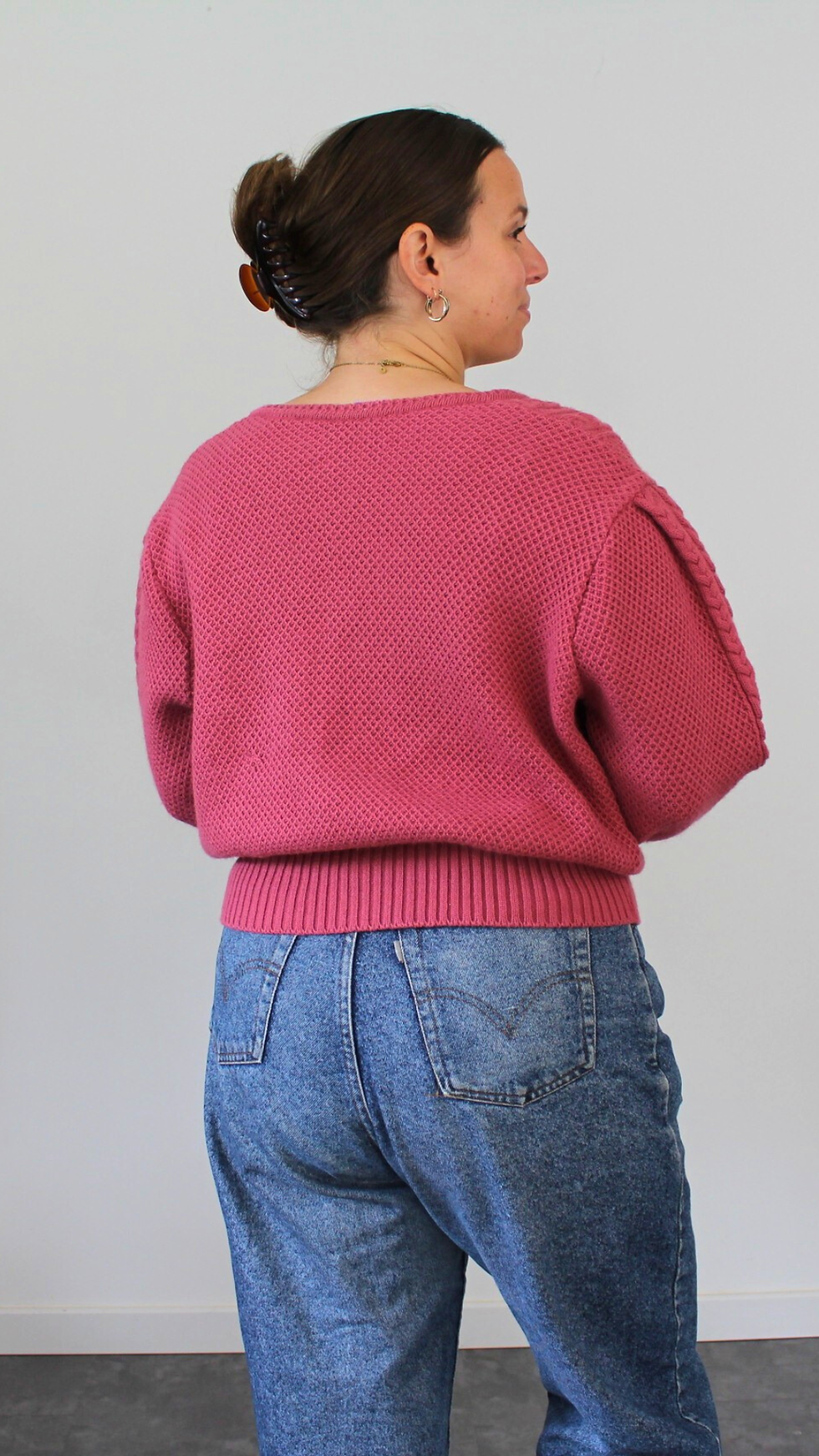 Miniature : Cardigan autrichien années 80 - Convient jusqu'au 44