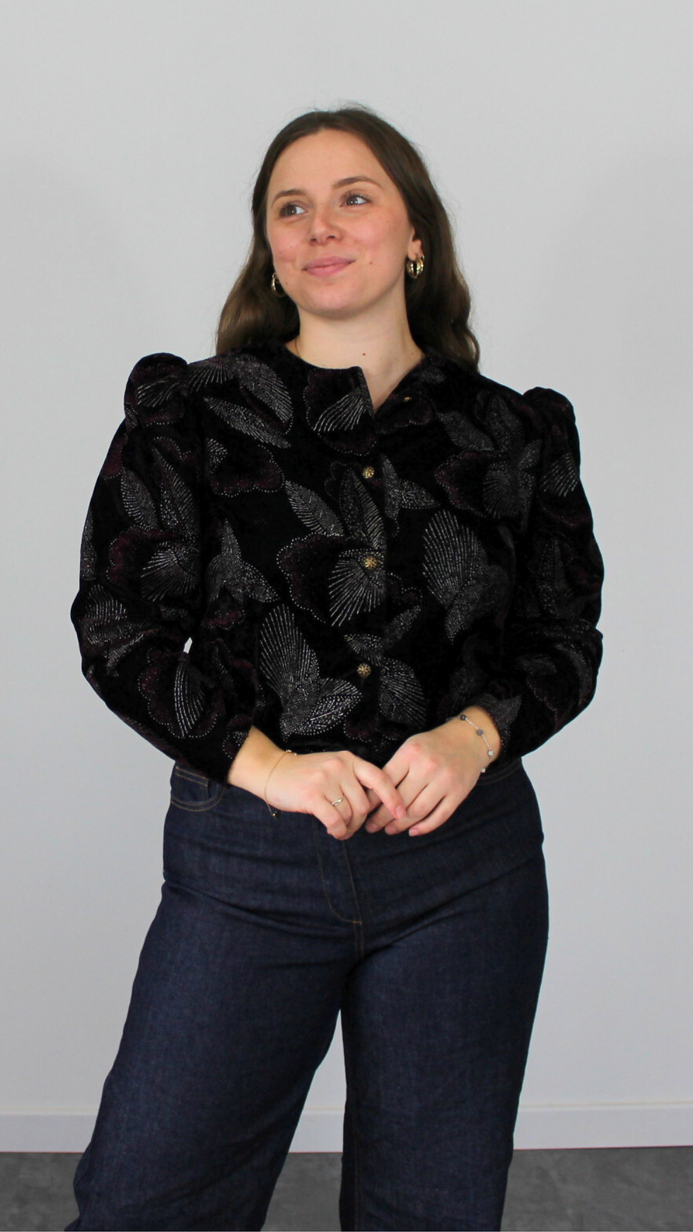 Miniature : Veste légère détails irisés 80's - Taille jusqu'au 40