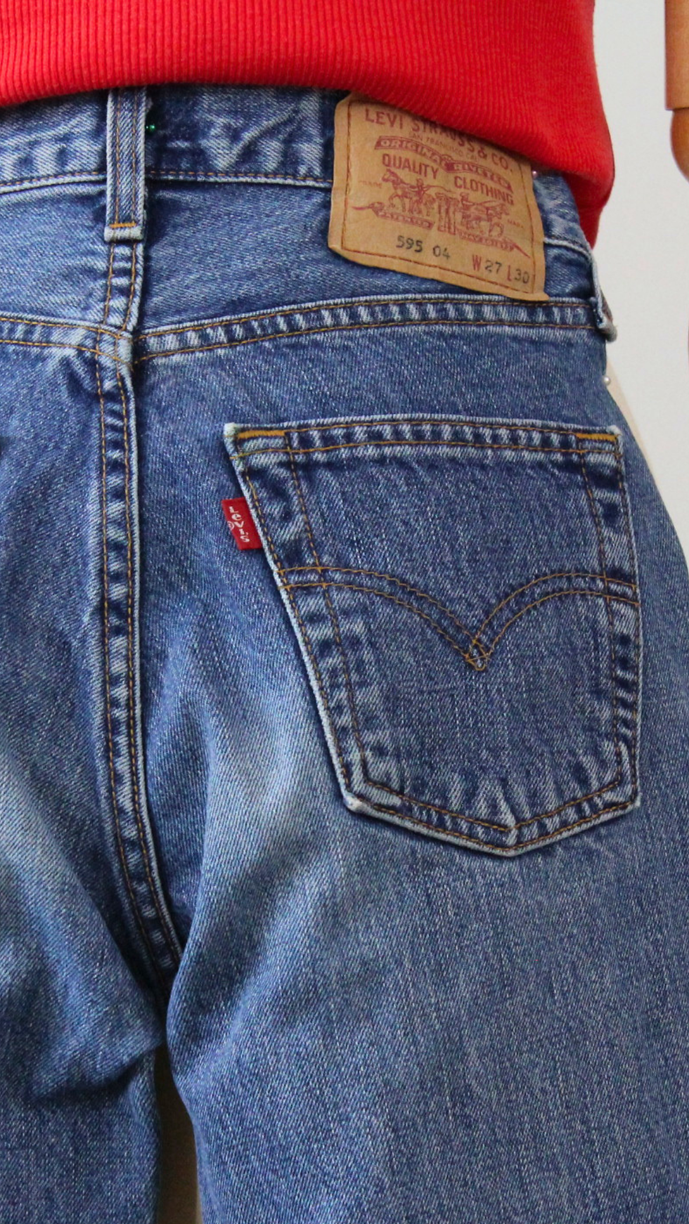 Miniature : Jean Levi's 595 W27 1998 made in France