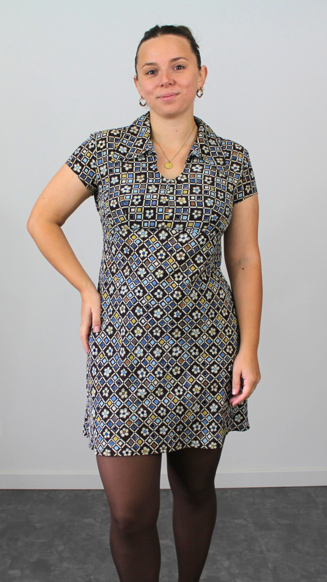 Robe légère années 80 - Convient jusqu'au 38/40