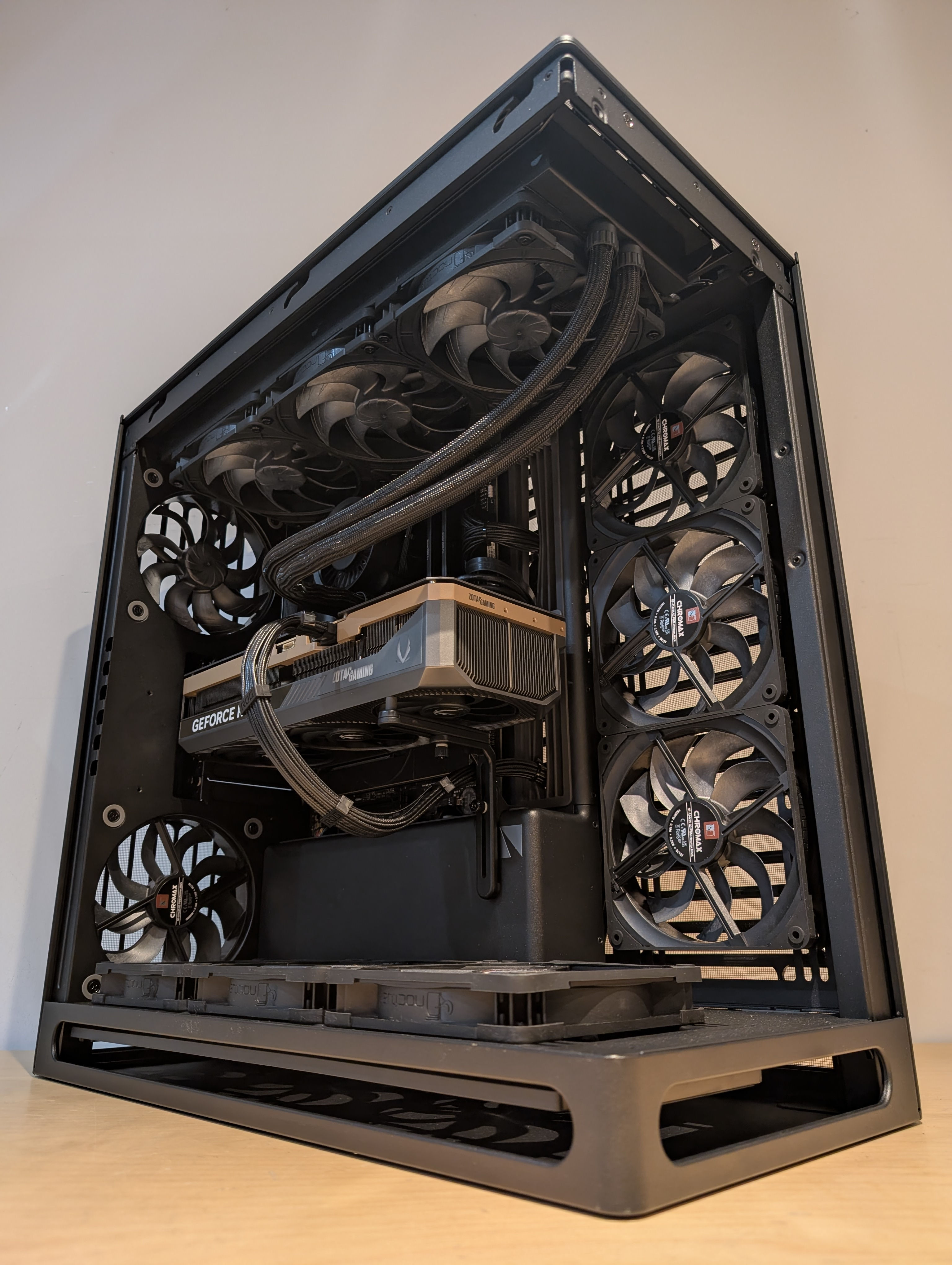 A workstation featuring an Intel Ultra 9 270K Plus, RTX 5090 and 128GB DDR5 RAM. Built by Kuda PC, Glasgow's premium PC shop.