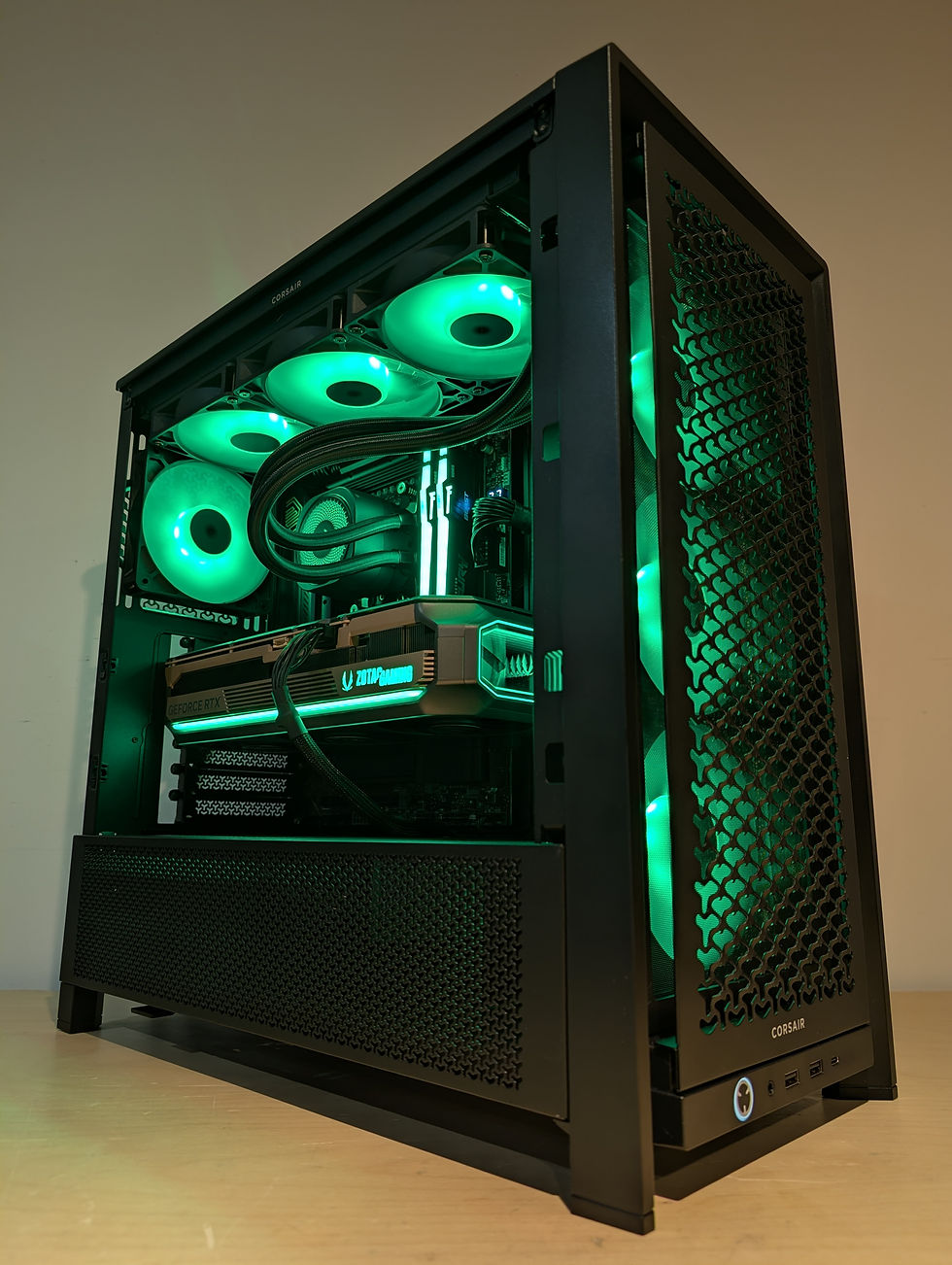 Thumbnail: A gaming PC featuring a Ryzen 9800X3D, a NVIDIA RTX 5080 and 32GB DDR5 RAM. Built by Kuda PC, a Glasgow based PC shop.