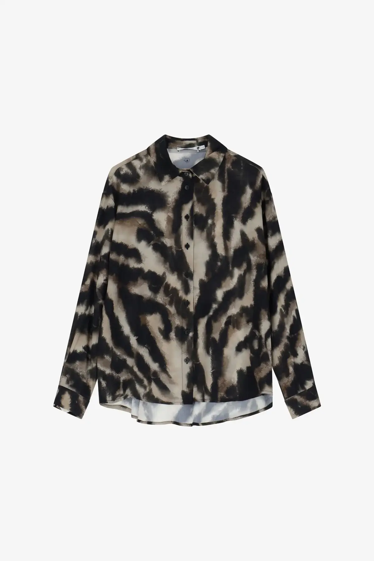 PLEASE CHEMISE IMPRIMÉ ZEBRA BEIGE MANCHES LONGUES COULDLZ000