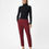 Thumbnail: OBJECT PANTALON LISA SLIM CABERNET