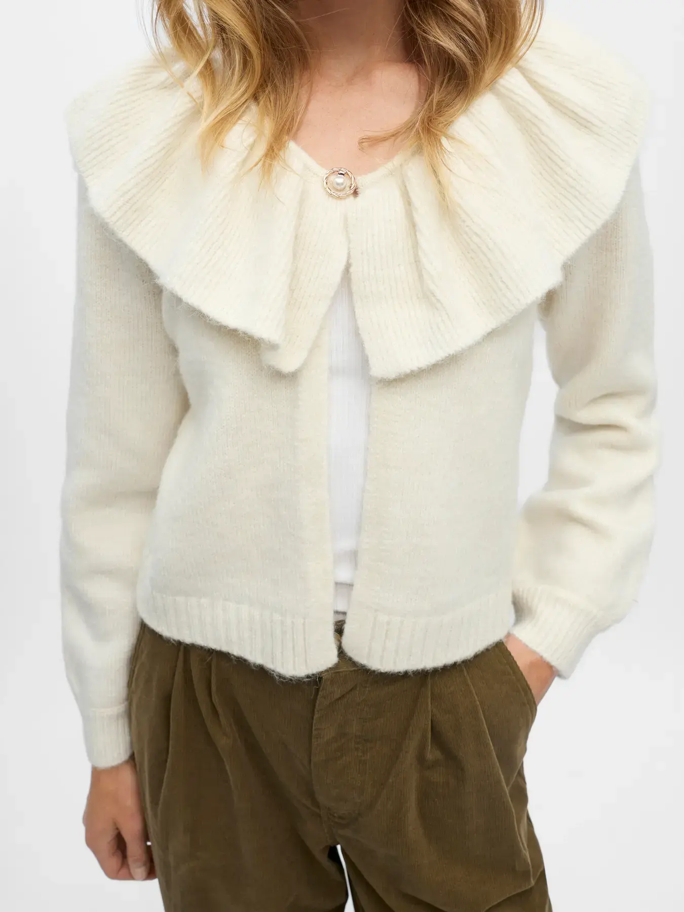 OBJECT CARDIGAN DENISI ECRU