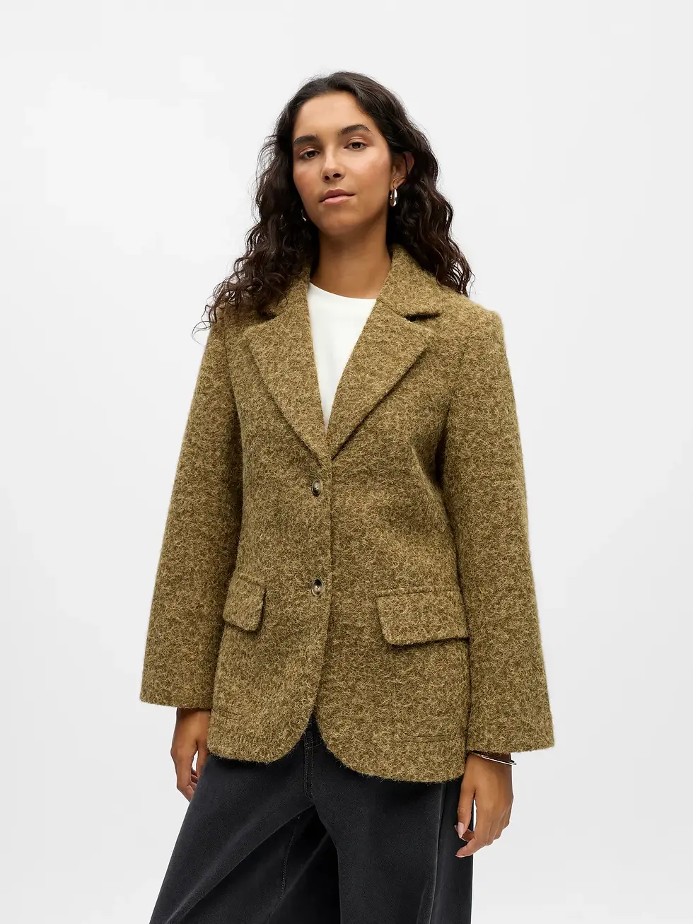 Thumbnail: OBJECT VESTE CELINA DEEP LICHEN GREEN