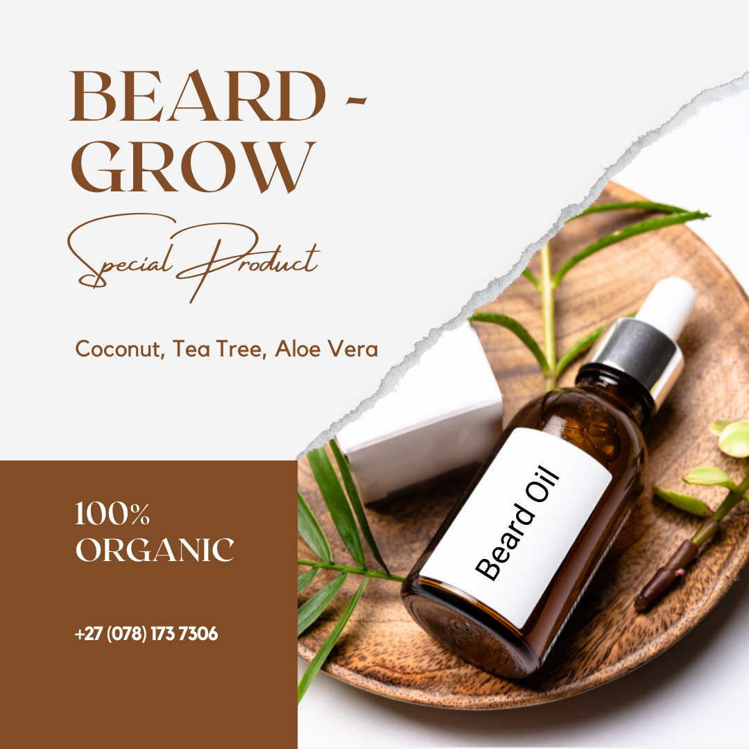 Beard Grow Oil / Масло за растеж на брада